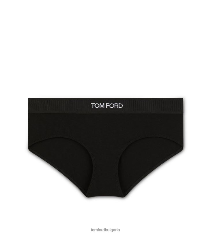 Жени облекло типични къси панталони за момче черен TOM FORD B880D1386