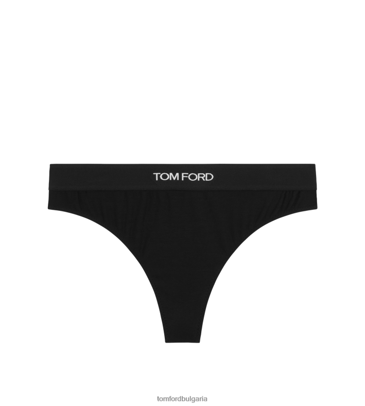 Жени облекло прашка с модален подпис черен TOM FORD B880D1410