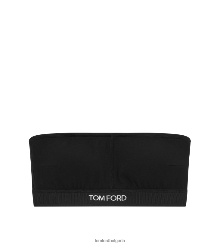 Жени облекло модален подпис бандо черен TOM FORD B880D1379