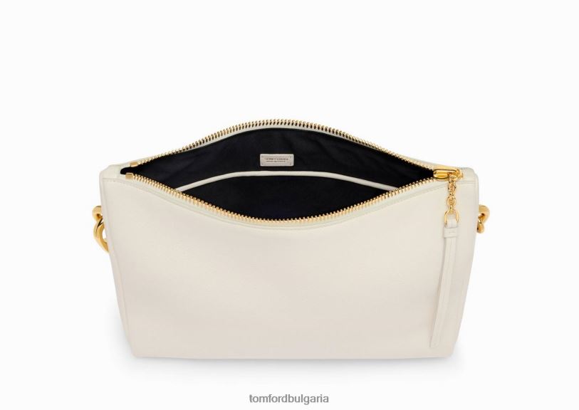 Жени аксесоар зърнеста кожа Carine голям скитник тебешир TOM FORD B880D1497