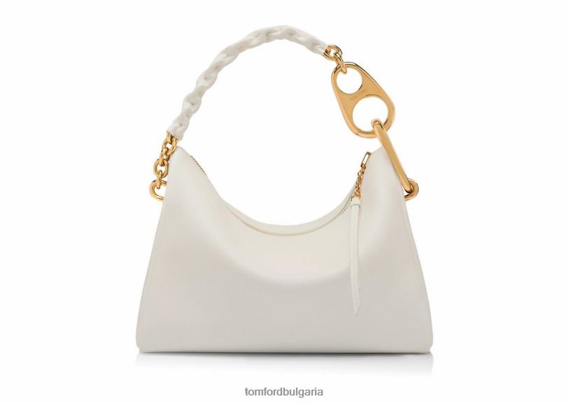 Жени аксесоар зърнеста кожа Carine голям скитник тебешир TOM FORD B880D1497