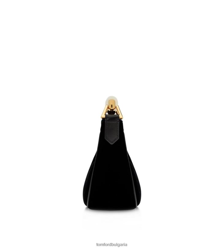 Жени аксесоар кадифена бианка мини скитник черен TOM FORD B880D1485