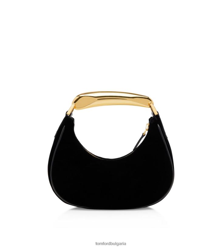 Жени аксесоар кадифена бианка мини скитник черен TOM FORD B880D1485