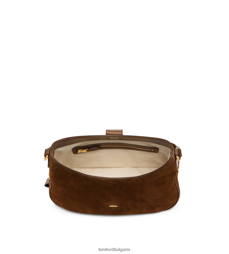 Жени аксесоар велур и кожа монарх среден скитник уиски TOM FORD B880D1512