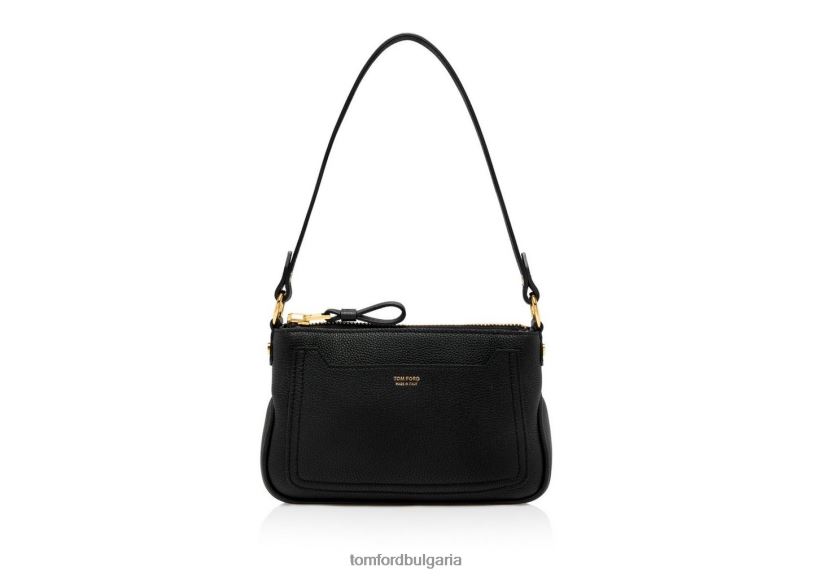 Жени аксесоар мини чанта jennifer от зърнеста кожа черен TOM FORD B880D1508