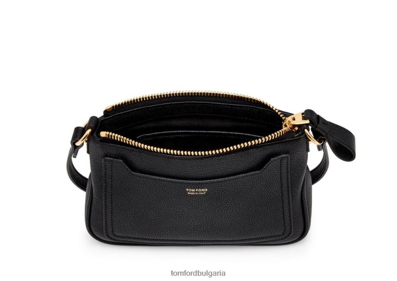 Жени аксесоар мини чанта jennifer от зърнеста кожа черен TOM FORD B880D1508