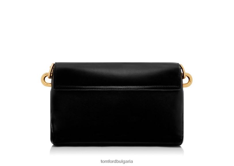 Жени аксесоар ватирана кожена t средна чанта през рамо черен TOM FORD B880D1493