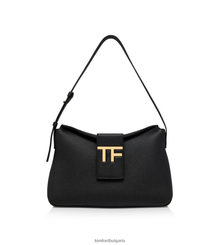 Жени аксесоар зърнеста кожа tf mini hobo черен TOM FORD B880D1487
