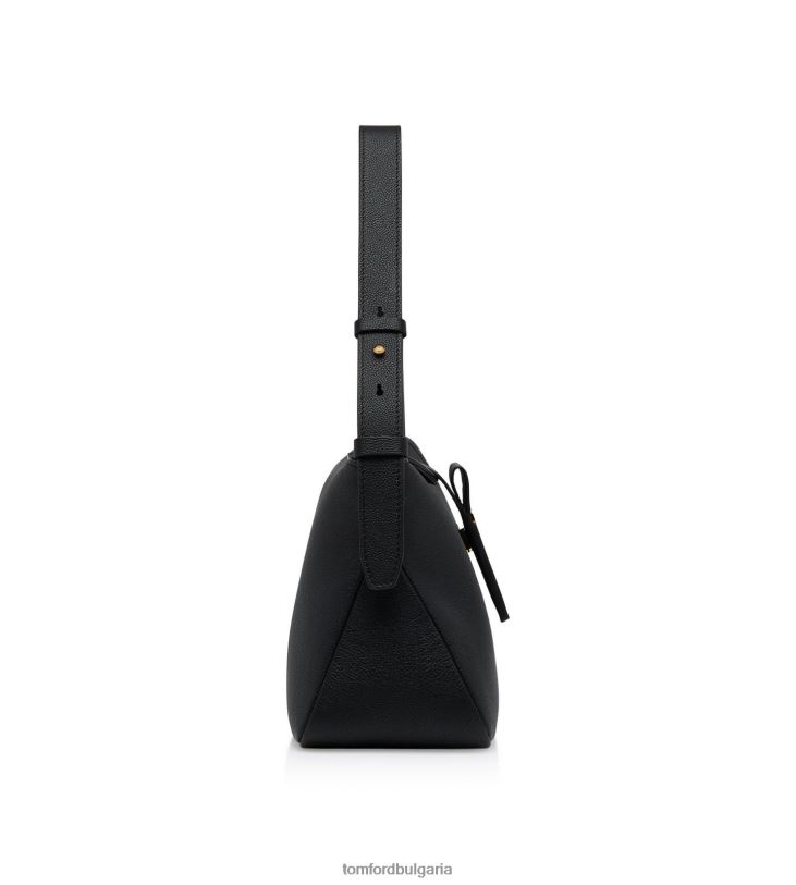 Жени аксесоар зърнеста кожа tf mini hobo черен TOM FORD B880D1487