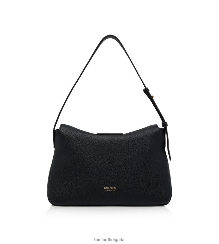 Жени аксесоар зърнеста кожа tf mini hobo черен TOM FORD B880D1487