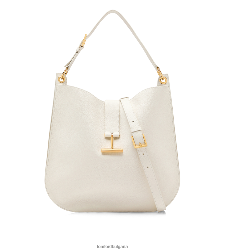 Жени аксесоар зърнеста кожа тара голям кръст тебешир TOM FORD B880D1464