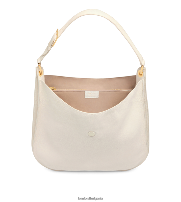 Жени аксесоар зърнеста кожа тара голям кръст тебешир TOM FORD B880D1464