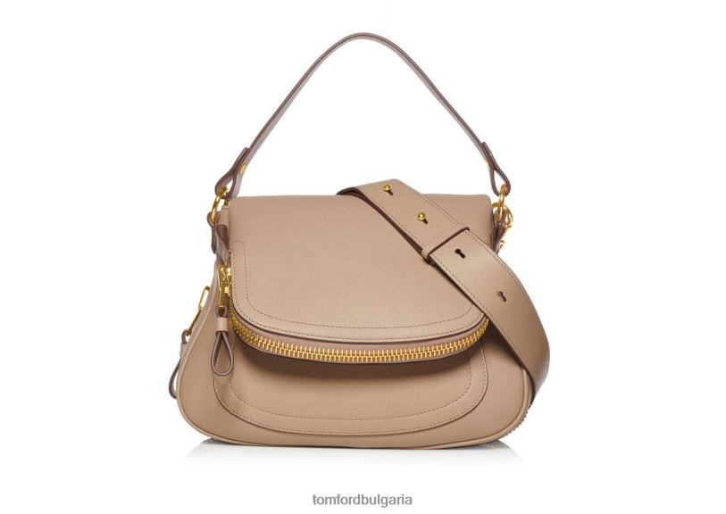 Жени аксесоар средна двойна презрамка jennifer копринено кафяво TOM FORD B880D1456