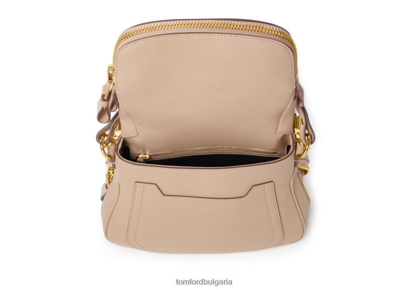 Жени аксесоар средна двойна презрамка jennifer копринено кафяво TOM FORD B880D1456