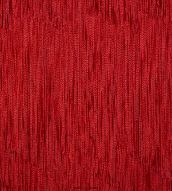 Жени облекло пола молив с ресни с дължина до коляното бонбонено червено TOM FORD B880D1254