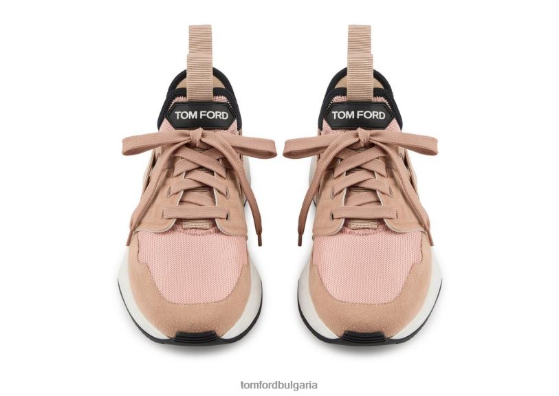 Жени обувки найлонова мрежа jago ниско горнище голо TOM FORD B880D1354