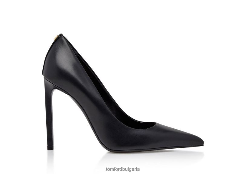Жени обувки кожена винтова помпа черен TOM FORD B880D1335