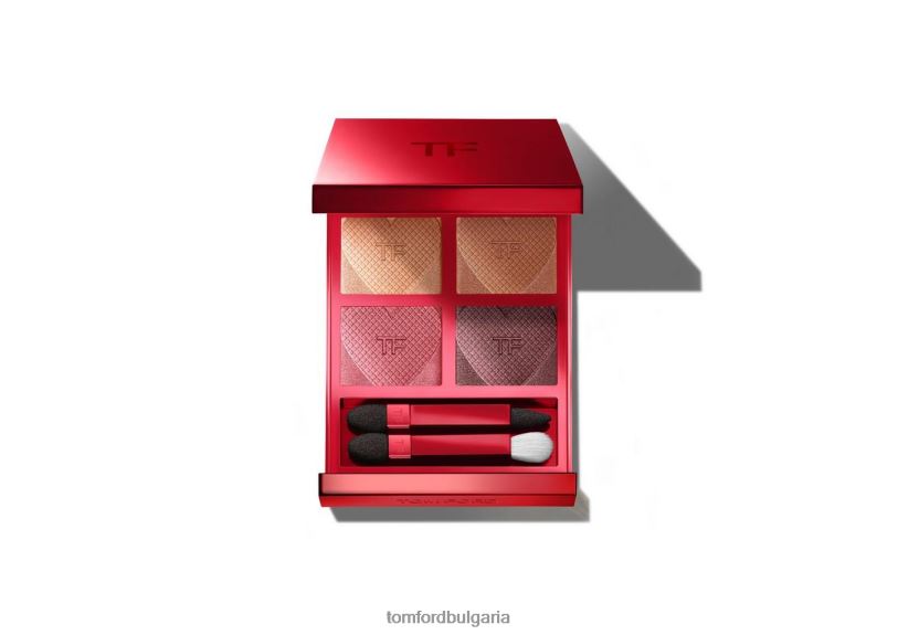 унисекс красота любовна колекция цвят на очите четворна палитра сенки за очи Меден месец TOM FORD B880D1755