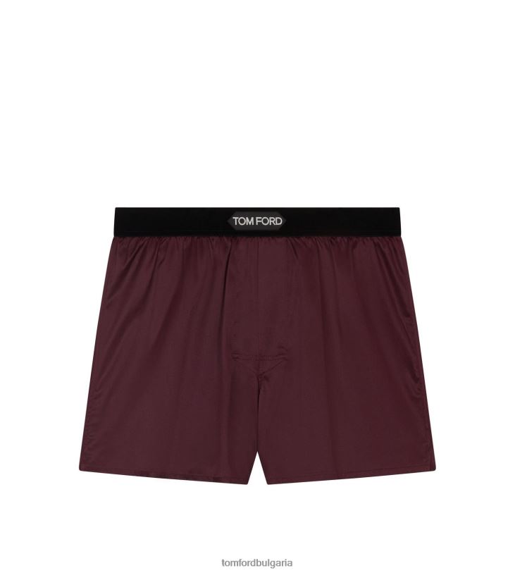 мъже облекло копринени боксерки карамел TOM FORD B880D461