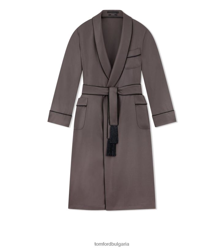 мъже облекло кашмирен халат с шал яка абанос TOM FORD B880D578