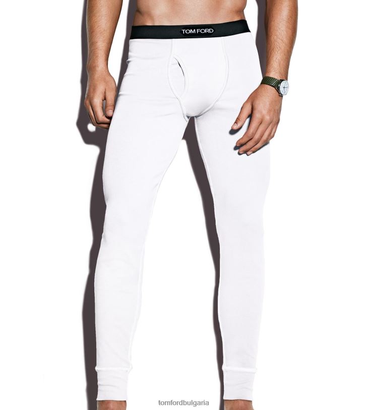 мъже облекло памучни дълги гащи черен TOM FORD B880D559