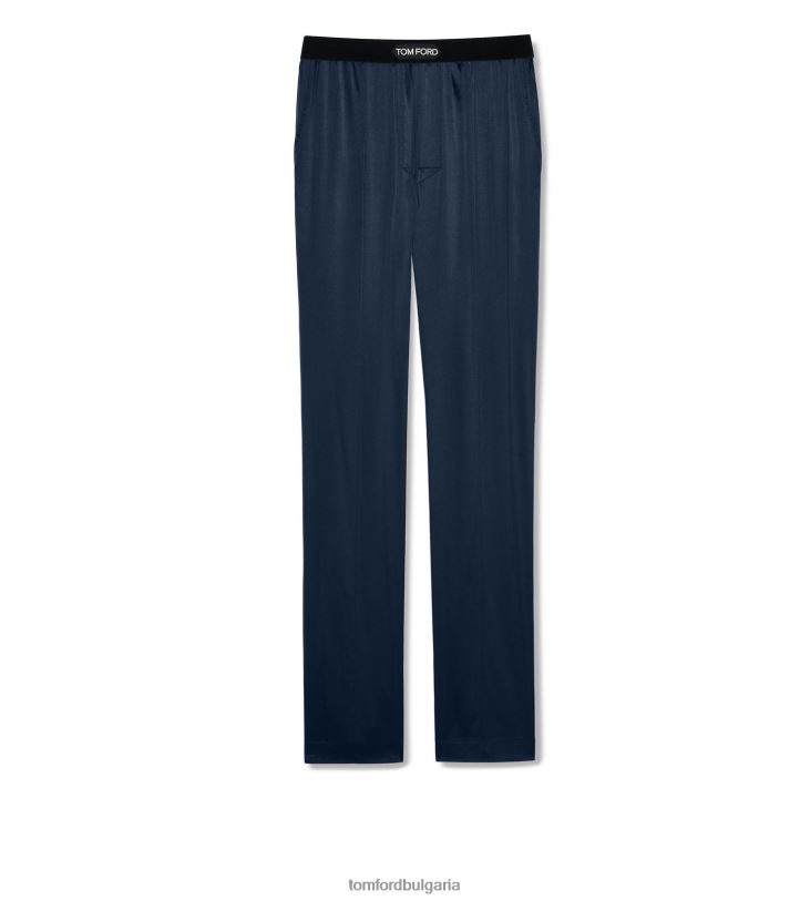 мъже облекло копринени пижамни панталони дълбок океан TOM FORD B880D569