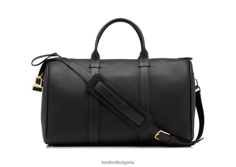 мъже аксесоар чантичка от зърнеста кожа черен TOM FORD B880D1032