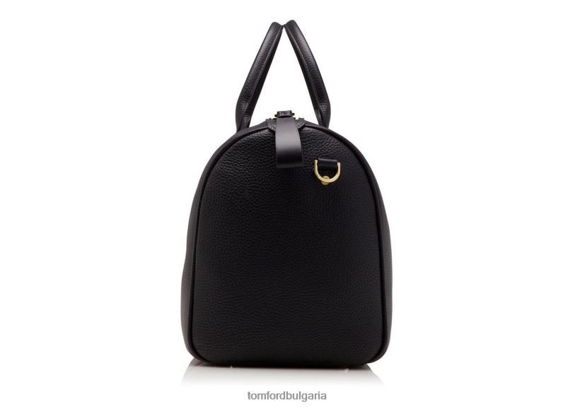 мъже аксесоар чантичка от зърнеста кожа черен TOM FORD B880D1032