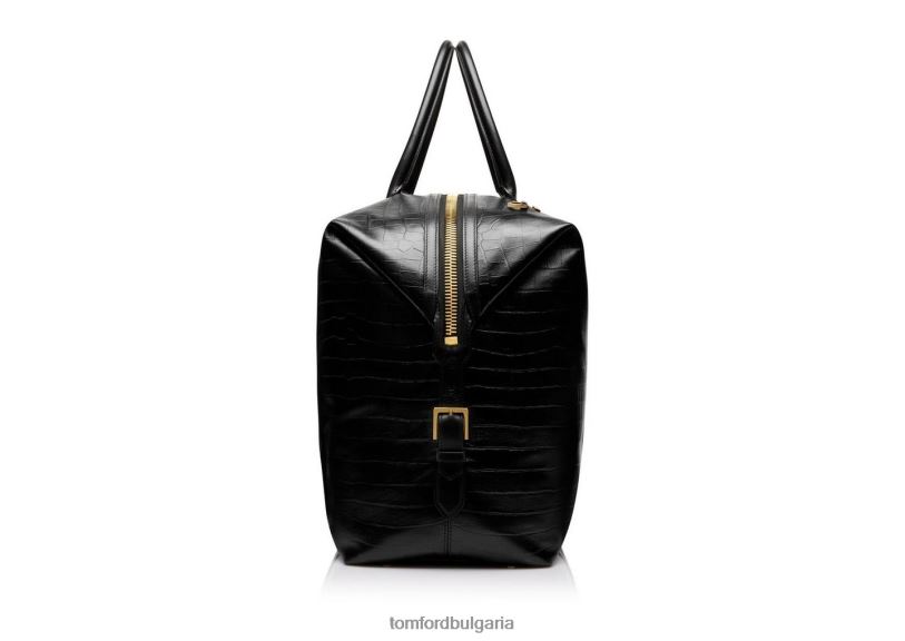 мъже аксесоар гигантска чанта от крокодилова кожа с щампа черен TOM FORD B880D1033