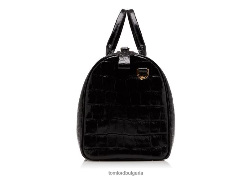 мъже аксесоар среден бакли от алигатор черен TOM FORD B880D1042