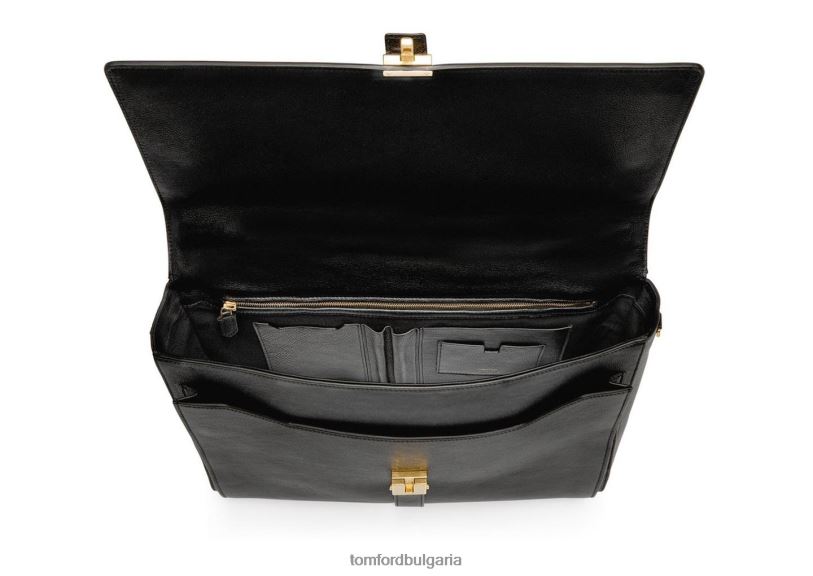 мъже аксесоар куфарче 001 от зърнеста кожа черен TOM FORD B880D1011