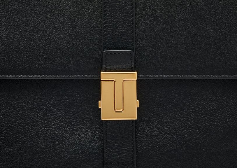 мъже аксесоар куфарче 001 от зърнеста кожа черен TOM FORD B880D1011