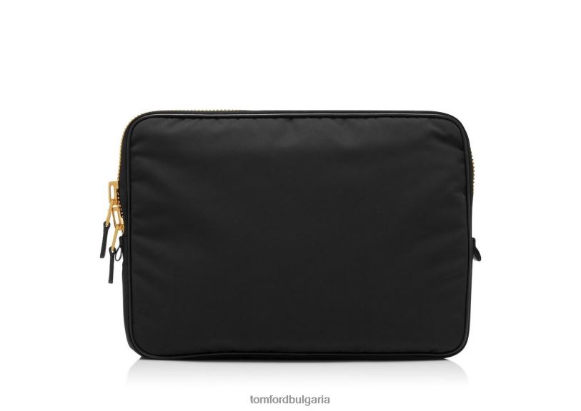 мъже аксесоар рециклирана найлонова торбичка черен TOM FORD B880D1017