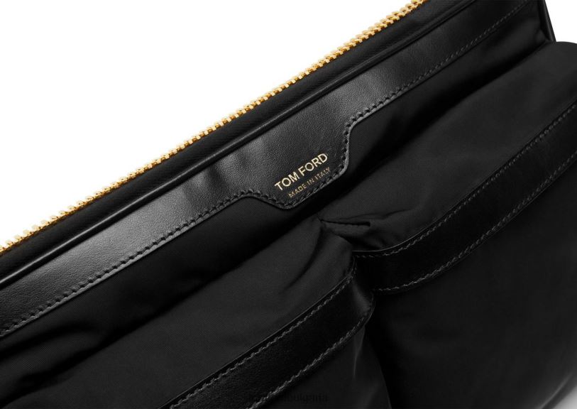 мъже аксесоар рециклирана найлонова торбичка черен TOM FORD B880D1017
