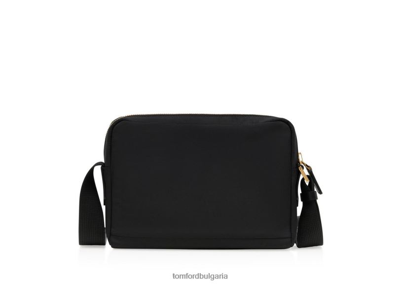 мъже аксесоар мини пратеник от рециклиран найлон черен TOM FORD B880D1018