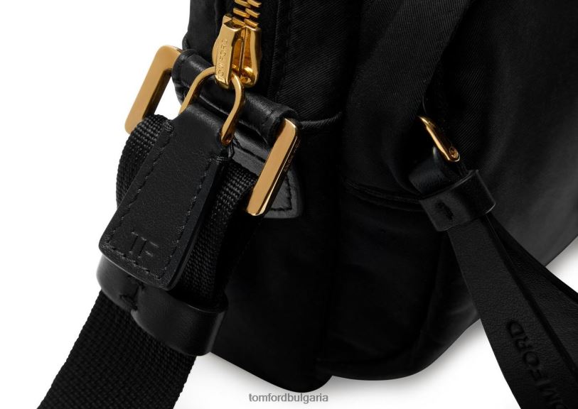 мъже аксесоар мини пратеник от рециклиран найлон черен TOM FORD B880D1018