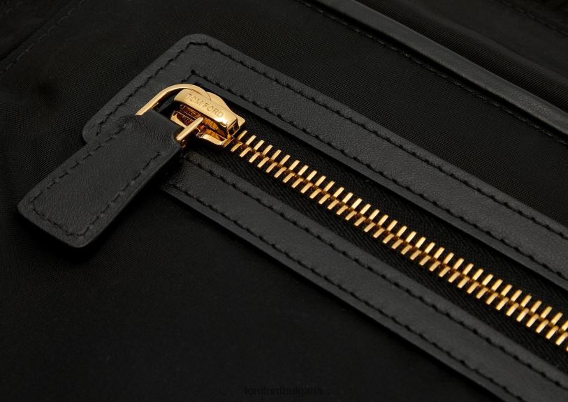 мъже аксесоар портфолио от рециклиран найлон черен TOM FORD B880D1022