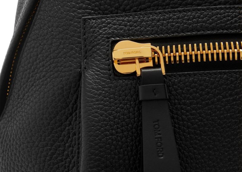 мъже аксесоар раница с катарами от зърнеста кожа черен TOM FORD B880D995