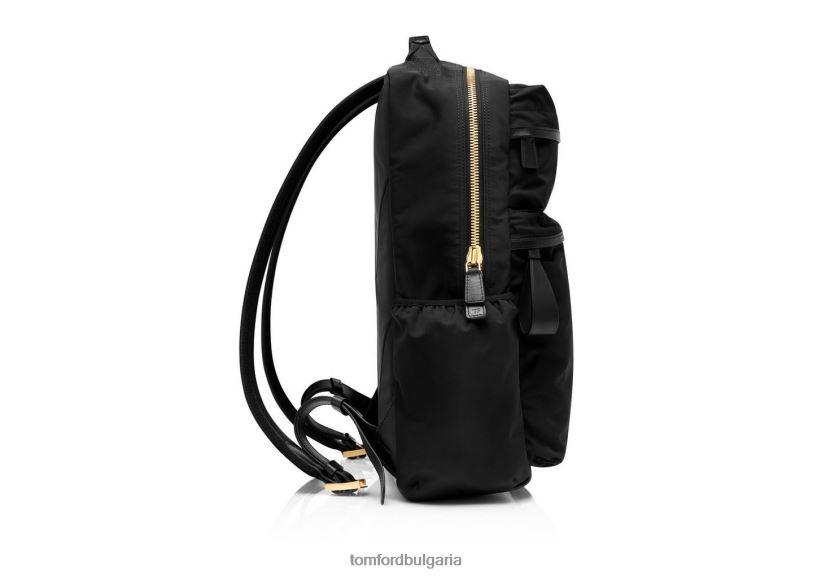 мъже аксесоар раница от рециклиран найлон черен TOM FORD B880D997