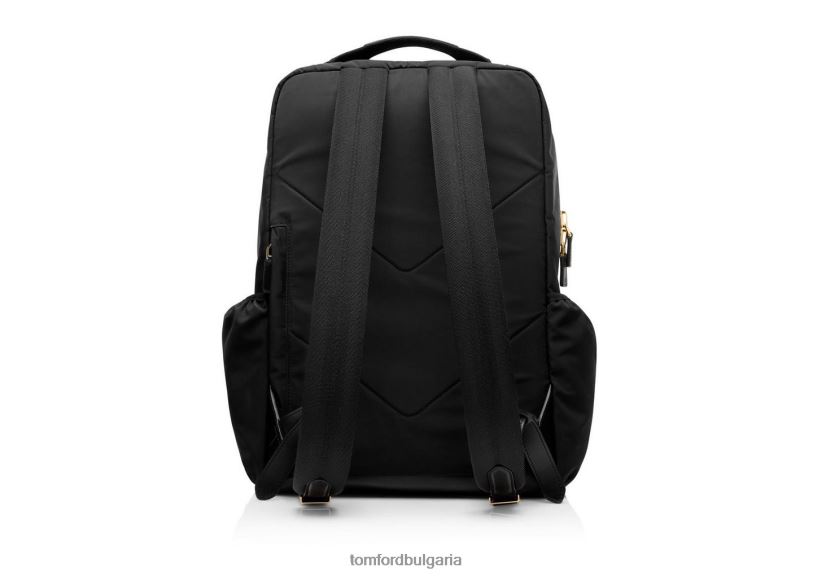 мъже аксесоар раница от рециклиран найлон черен TOM FORD B880D997