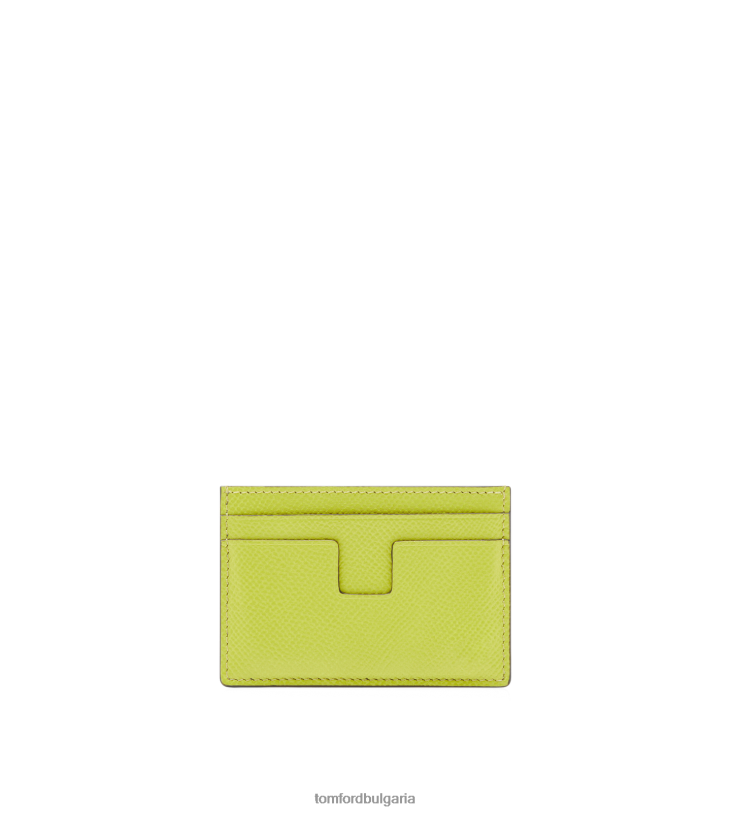 мъже аксесоар класически картодържател от дребна зърнеста кожа вар TOM FORD B880D825