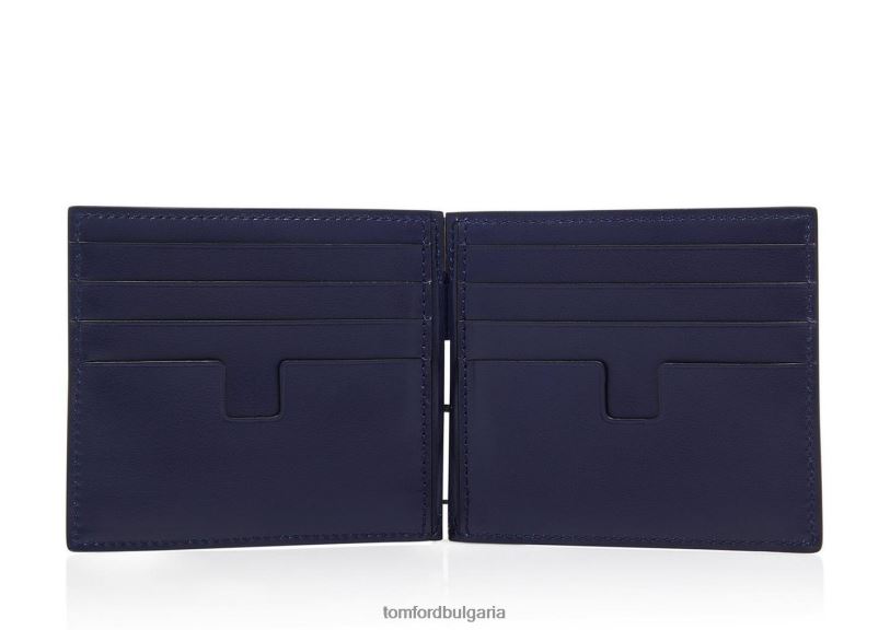 мъже аксесоар портфейл с щипка за пари с крокодил с лъскав печат мастило TOM FORD B880D839