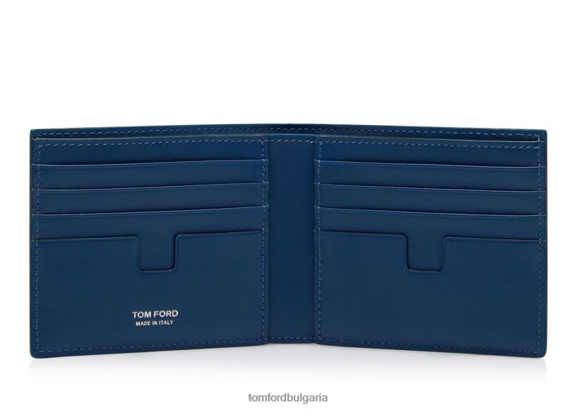 мъже аксесоар двоен портфейл с крокодил с лъскав печат мода TOM FORD B880D859