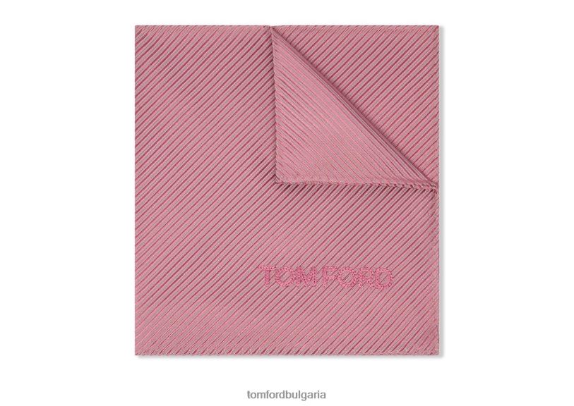 мъже аксесоар джобен квадрат от кепър жакард светло лилав TOM FORD B880D956