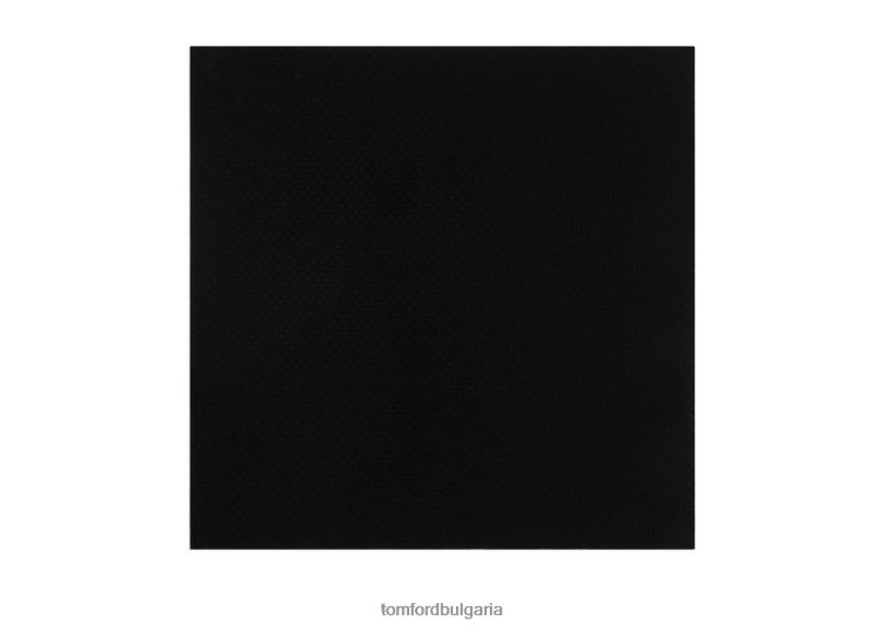 мъже аксесоар джобен квадрат с микро точки черен TOM FORD B880D957