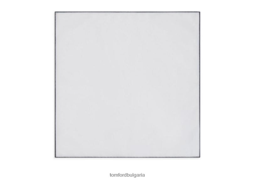 мъже аксесоар памучен джоб бяло TOM FORD B880D961