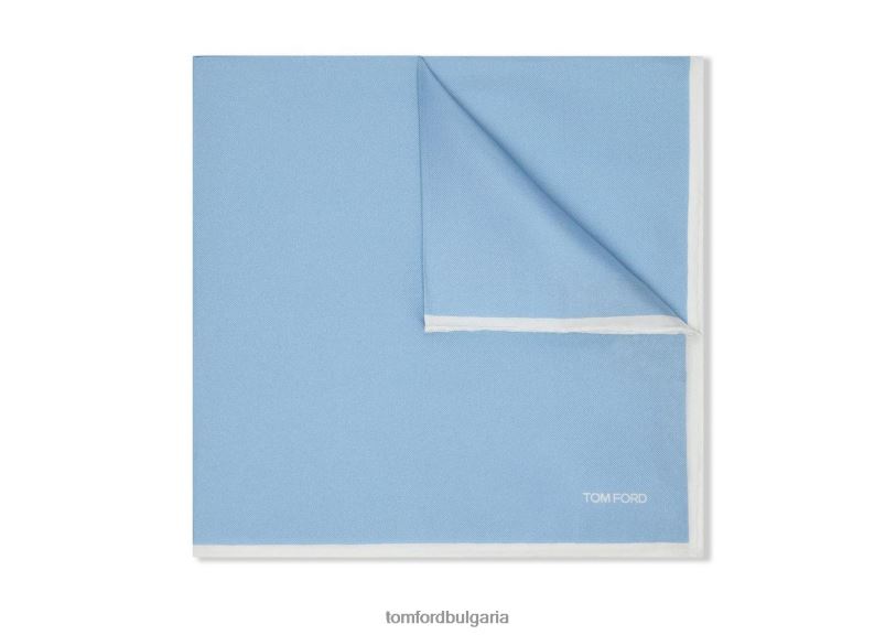 мъже аксесоар копринен джобен квадрат паун TOM FORD B880D963
