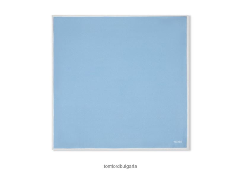 мъже аксесоар копринен джобен квадрат паун TOM FORD B880D963