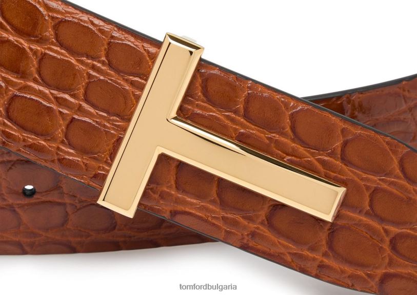 мъже аксесоар колан с икона на крокодил тен TOM FORD B880D774