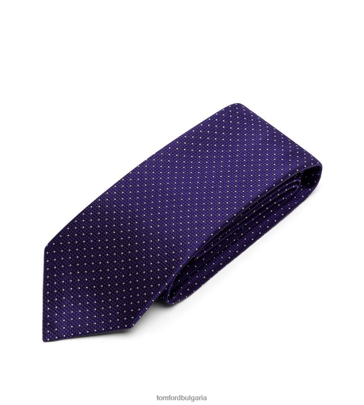 мъже аксесоар вратовръзка на точки виолетово TOM FORD B880D887